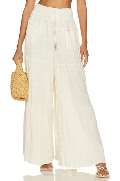 Брюки Free People In Paradise Wide Leg, экрю