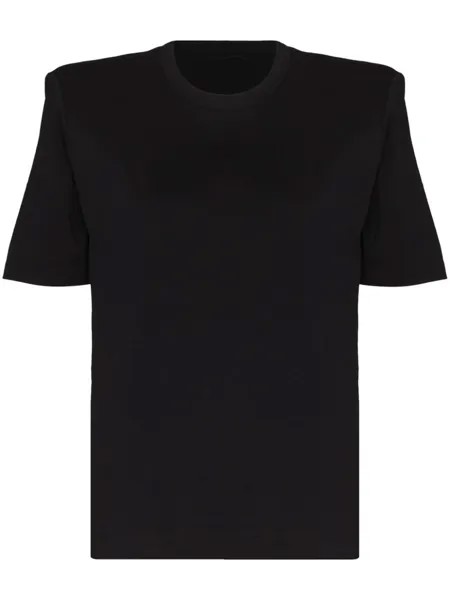 WARDROBE.NYC футболка с объемными плечами, черный