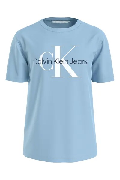 Футболка с логотипом Calvin Klein Jeans, синий