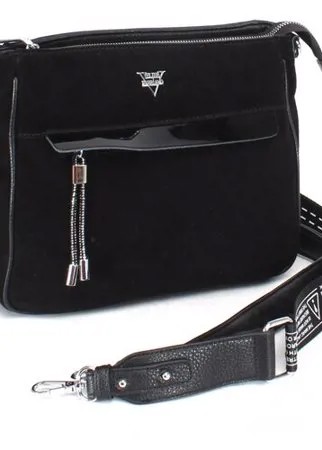 Женская сумка кросс-боди экокожа(искусственная кожа)+натуральная замша Velina Fabbiano 532327