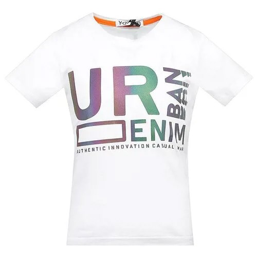 Футболка Y-clu', Белый, 98