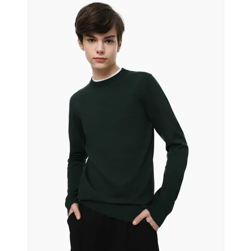 Джемпер Gloria Jeans, размер 8-10л/134-140, зеленый