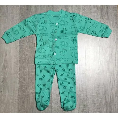 Комплект одежды TRILLION baby, размер 74-80, зеленый