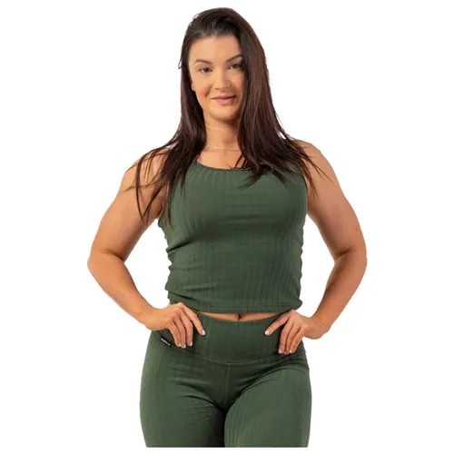 Майка Nebbia Organic Cotton Ribbed Tank Top Dark Green (M)