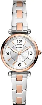 Fashion наручные  женские часы Fossil ES5201. Коллекция Carlie