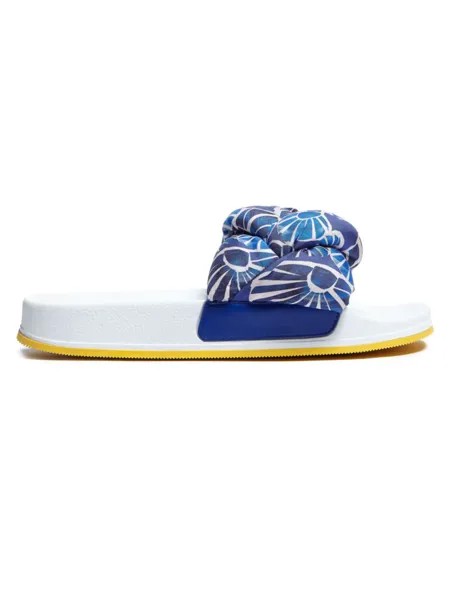 Шлепанцы Treccia с принтом La Doublej, цвет Navy Multicolor
