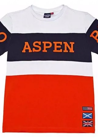 Футболка для мальчика Aspen Polo Club цвет оранжевый 10 лет