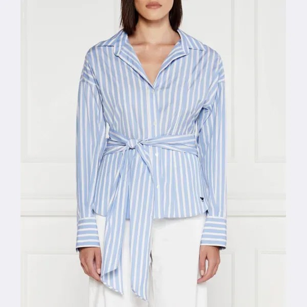 Рубашка стандартного кроя Max Mara, синий