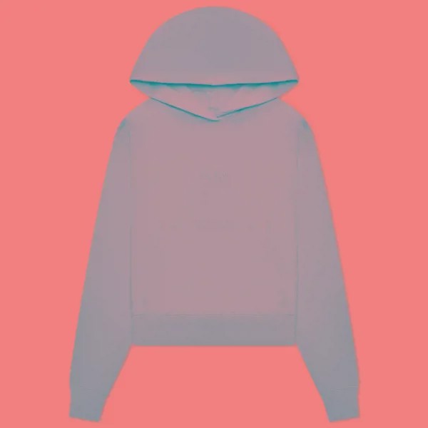 Женская толстовка Woolrich Logo Hoodie розовый, Размер L