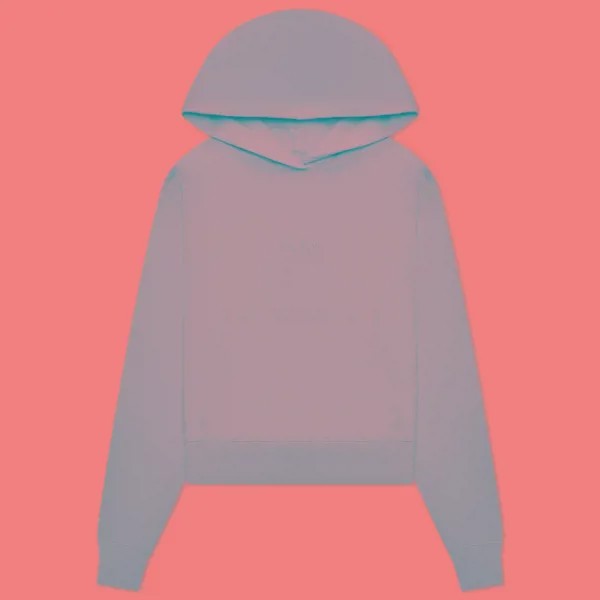 Женская толстовка Woolrich Logo Hoodie розовый, Размер L