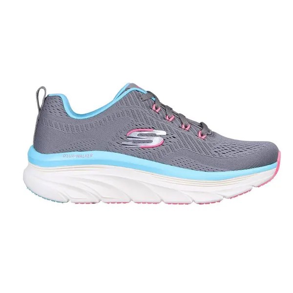 Женские прогулочные туфли SKECHERS D'Lux-Walker Серые