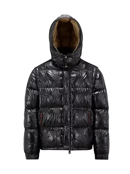 Конвертируемая дутая куртка Dryden для мальчиков Moncler x Billionaire Boys Club Moncler, черный