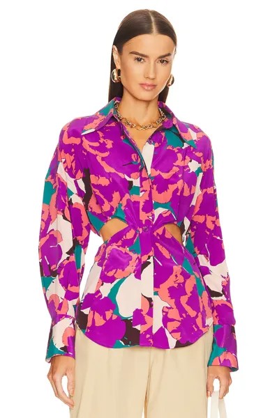 Рубашка Equipment Alya, цвет Dazzling Purple Multi