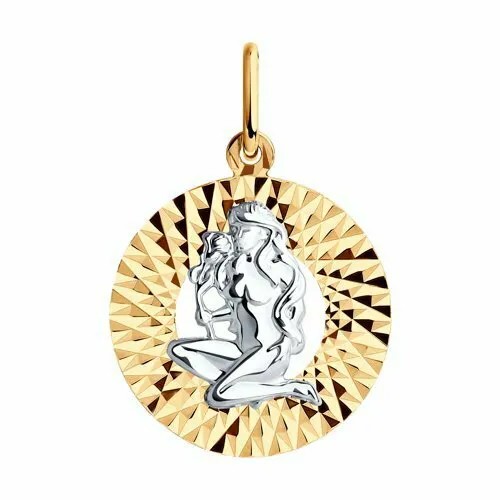 Подвеска GOLD CENTER, красное золото, 585 проба