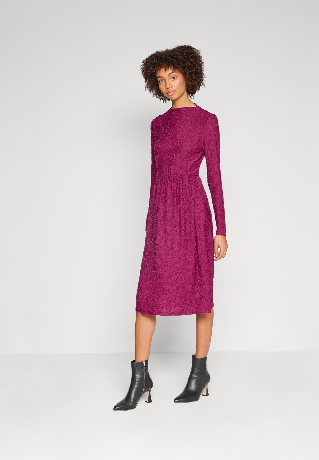 Дневное платье TRISS FLOWER DRESS  JDY, фиолетовый