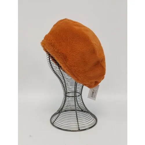 Берет Lik-fashion демисезонный, размер 56-59, оранжевый