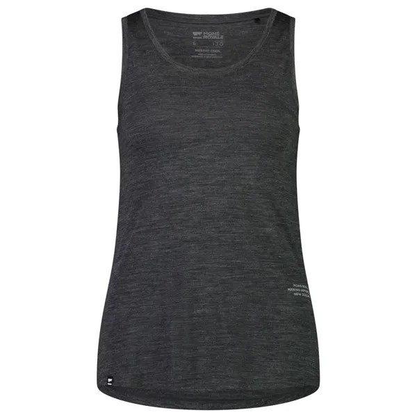 Рубашка из мериноса Mons Royale Women's Zephyr Merino Cool Tank, цвет Smoke
