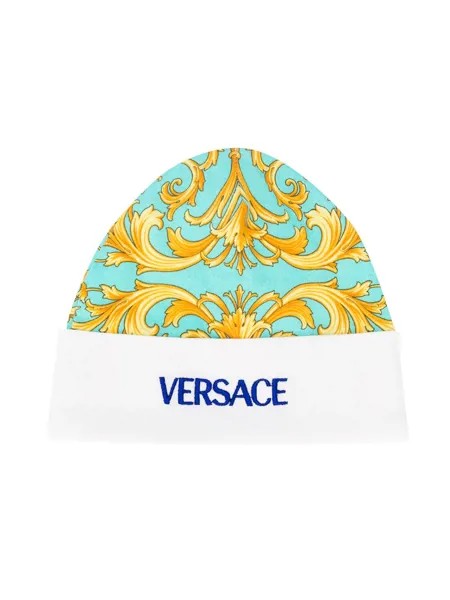 Versace Kids шапка с логотипом