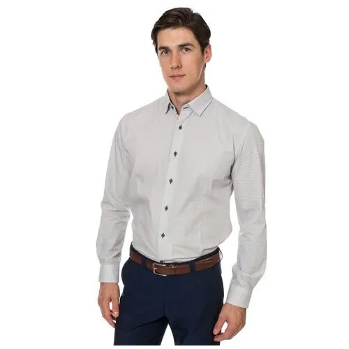 Рубашка GroStyle, размер 41/182, серый