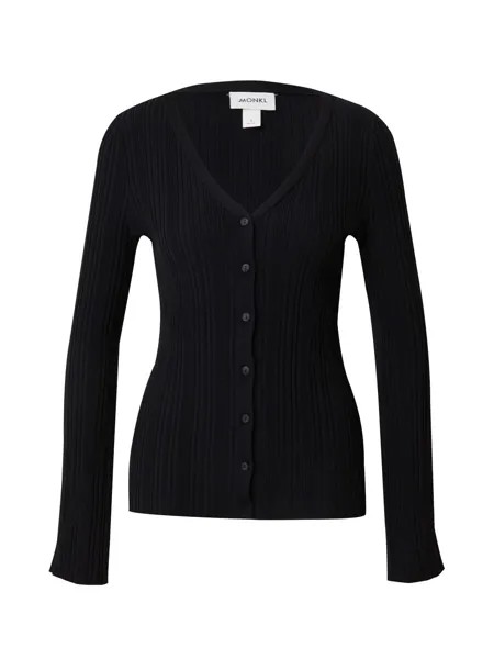 Вязаный кардиган Monki, черный