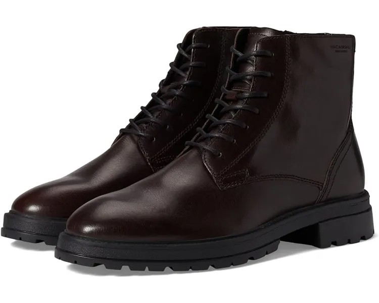 Ботинки Vagabond Shoemakers Johnny 2.0 Leather Lace-Up Boot, цвет Chocolate