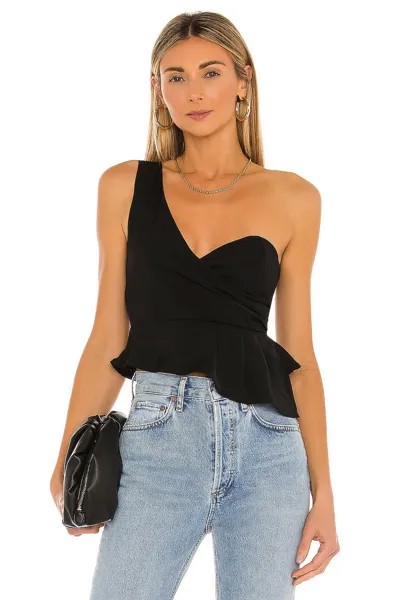 Топ superdown Karlie One Shoulder, черный