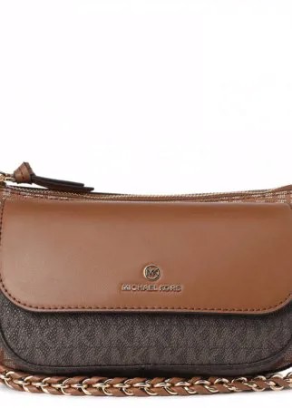 Сумка кросс-боди женская Michael Kors 32S1GT9C6B темно-коричневая