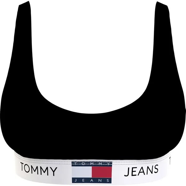 Бюстгальтер Tommy Jeans Heritage Ctn, черный
