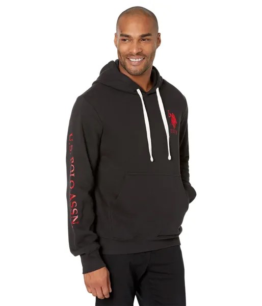 Худи U.S. POLO ASSN., Popover Fleece Hoodie w/ Print