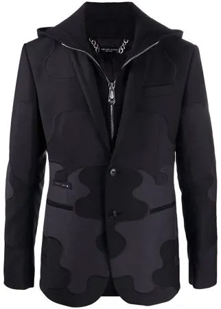 Philipp Plein многослойный пиджак с камуфляжным принтом