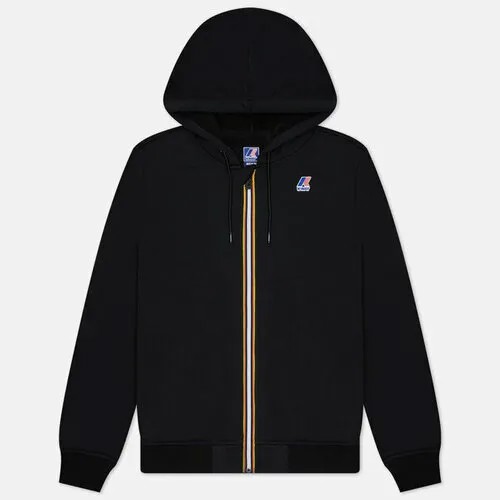 Толстовка K-WAY le vrai arnel zip hoodie fleece, размер s, черный