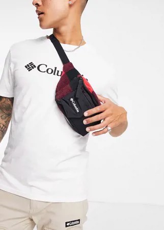 Красная клетчатая сумка-кошелек на пояс Columbia Popo Pack-Красный