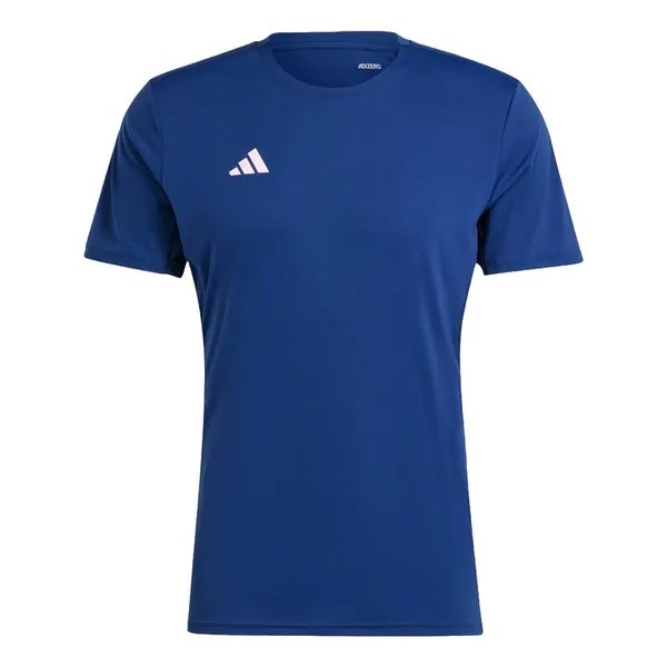 Футболка adizero essentials running t shirt asia sizing Adidas, синий