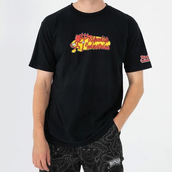 Футболка RIPNDIP Industries Tee Vintage Black