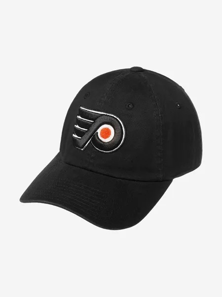 Бейсболка AMERICAN NEEDLE 40742B-PHF Philadelphia Flyers Blue Line NHL (черный), Черный