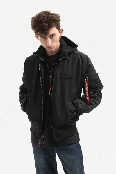 Куртка-бомбер MA-1 D-Tec SE Alpha Industries, черный