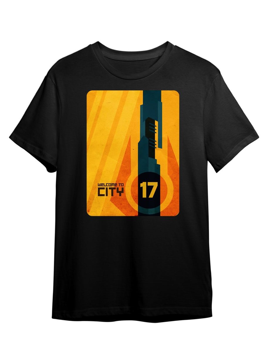 Футболка унисекс СувенирShop Half-Life/Гордон Фримен 16 черная S