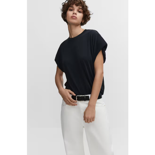 Футболка MANGO JADE, размер 36, черный