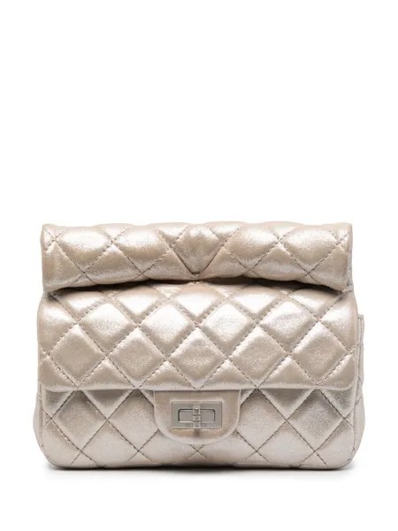 Chanel Pre-Owned стеганый клатч Mademoiselle 2012-го года