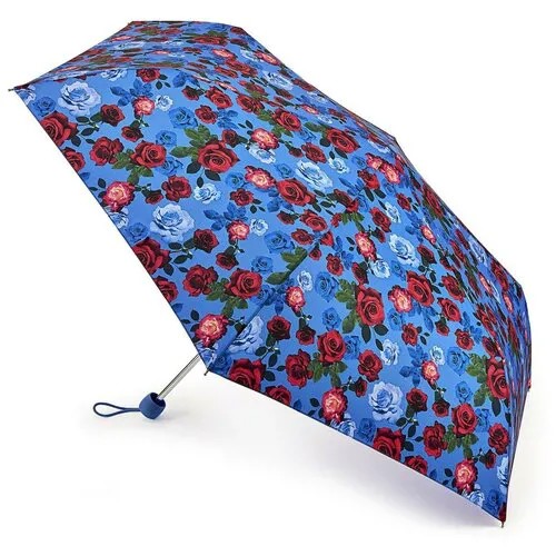 Мини-зонт FULTON, красный, синий