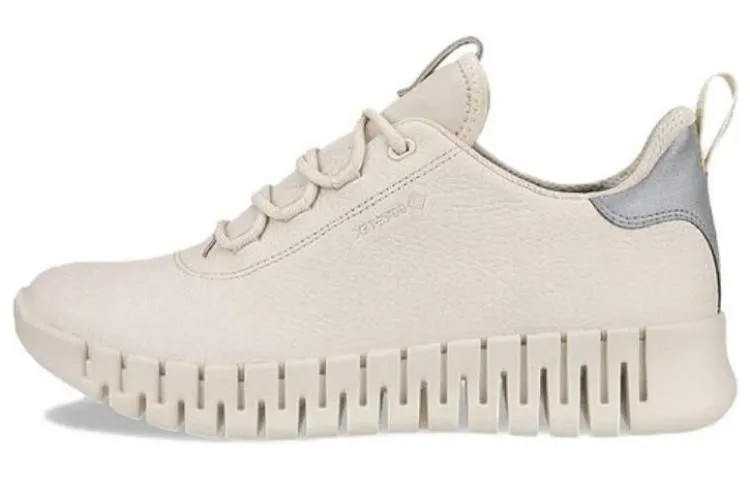 Кроссовки ecco Lifestyle Shoes Women's Low-top Lime Gray, серый