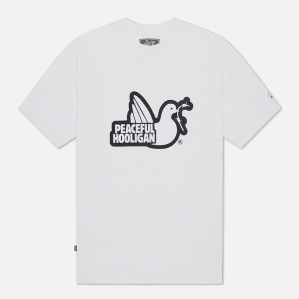 Мужская футболка Peaceful Hooligan Outline Dove