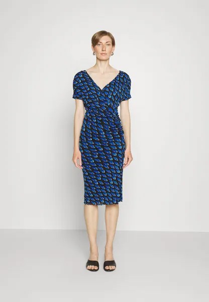 Платье летнее Sebastian Two Dress Diane von Furstenberg, синий