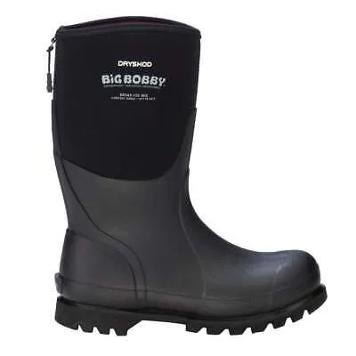 Черные повседневные водонепроницаемые рабочие ботинки Dryshod Bobby Mid BBB-MM-BK