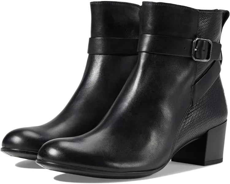 Ботинки ECCO Dress Classic 35 mm Buckle Ankle, цвет Black/Black
