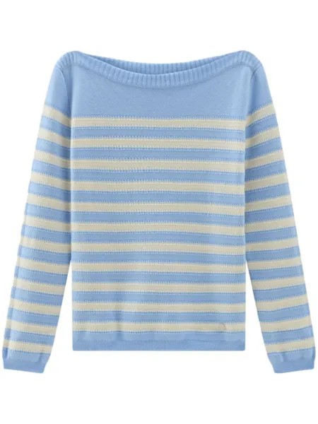 Woolrich джемпер в полоску, синий