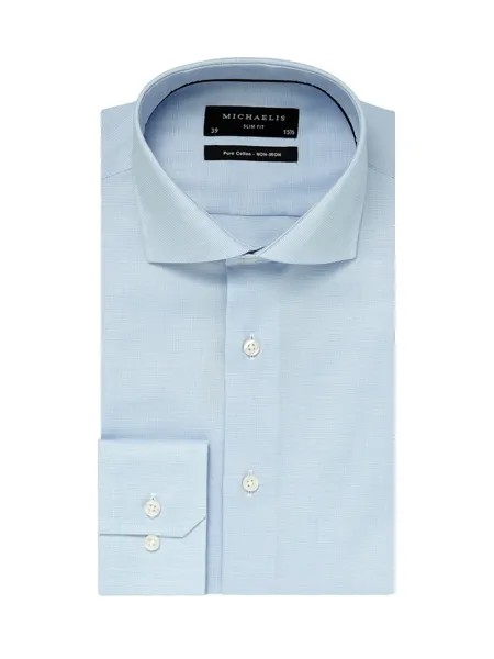 Рубашка мужская PROFUOMO PM0H000013 голубая 4XL; 50 DE; 54 EU