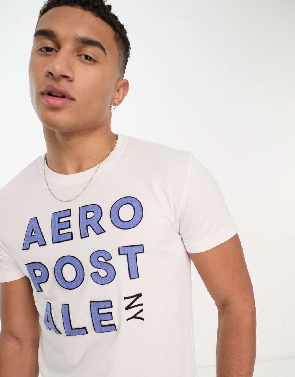 Белая футболка Aeropostale