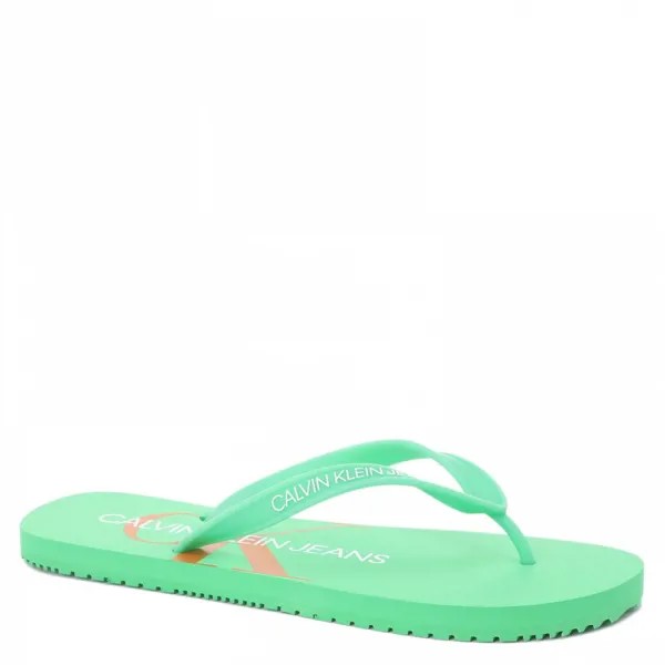 Шлепанцы мужские Calvin Klein Jeans YM0YM00055_2528899 зеленые 45 EU