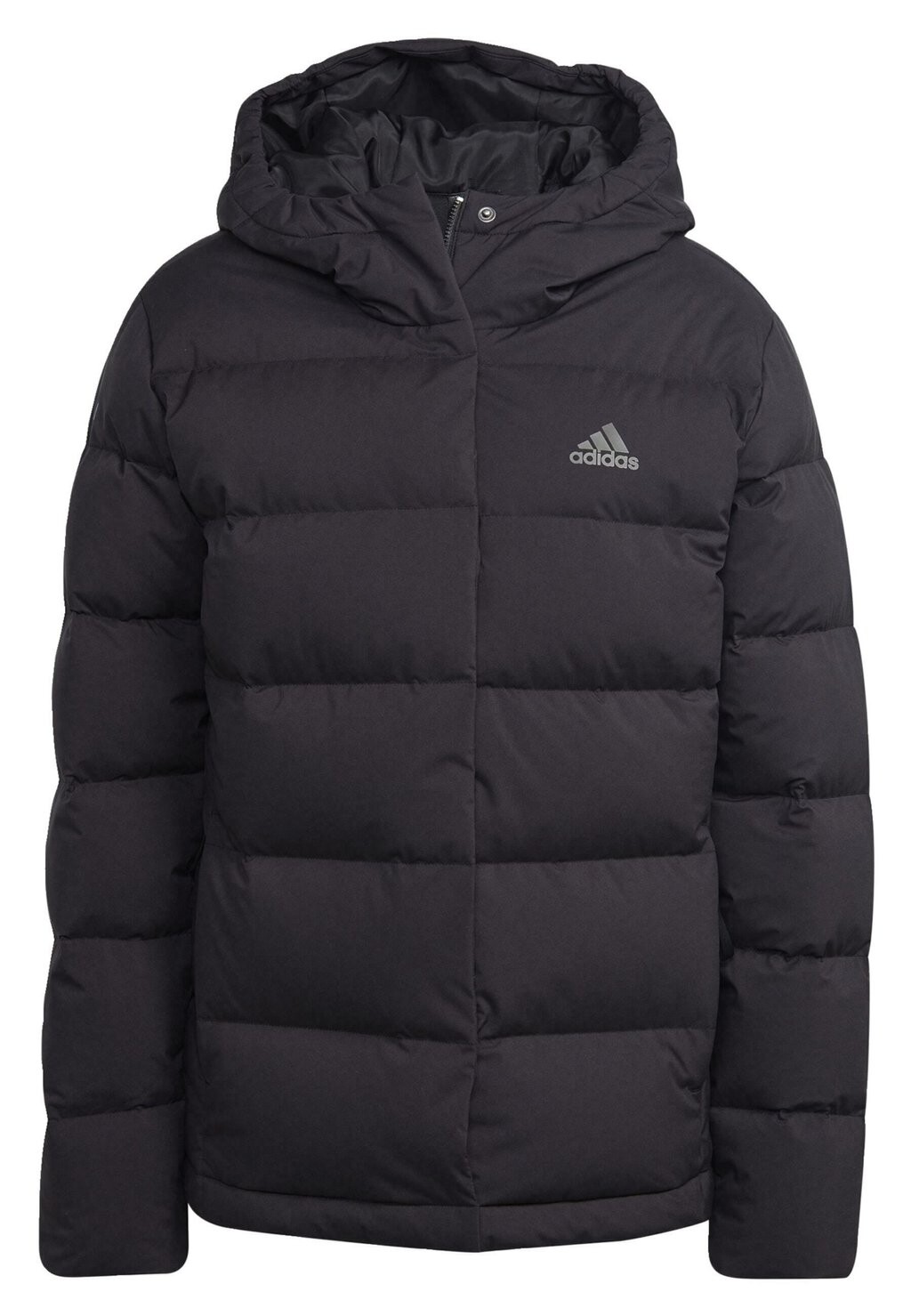 Пуховик HELIONIC HOODED DOWN adidas, черный